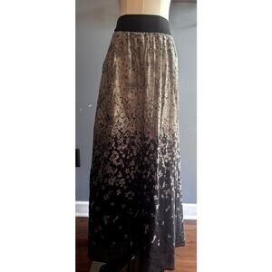 Edme & Esyllte Skirt Small (Anthropologie) Lined Floral Maxi